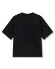 COLLEGE '93 T-SHIRT WASHED BLACK