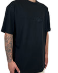 BLACK OVERSIZE IMB TEE