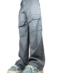 GREY POCKETS PANTS