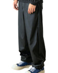 ECO LEATHER BLACK PANTS