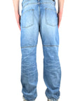 KNEE BRACE BLUE WASH BAGGY