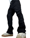 BLACK DENIM FLARE