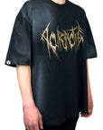 KNIFE MARK T-SHIRT BLACK