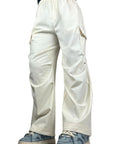 BEIGE CARGO PANTS