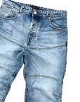 KNEE BRACE BLUE WASH BAGGY