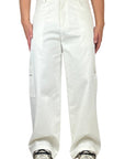 CARGO CREAM PANTS