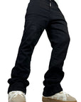 BLACK DENIM FLARE