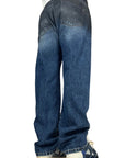 BAGGY OVER BLUE PLATING BLACK