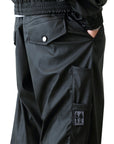 ECO LEATHER BLACK PANTS