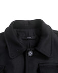 BLACK CARGO JACKET