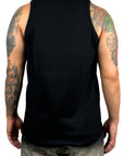 BLACK MILANO STICH TANK