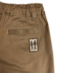 BROWN LACE SHORTS