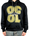 AGGRESSIVE MINDS BLACK HOODIE
