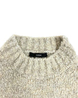 BEIGE WOOL SWEATER