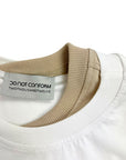 TRIPLE LAYER CREAM TEE