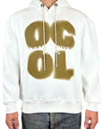 AGGRESSIVE MINDS WHITE HOODIE