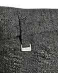 GREY WOOL MIXED CARGO PANTS