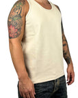 BEIGE MILANO STITCH TANK