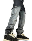 GREY CARGO WITH BLACK PLATING