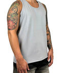 GREY MILANO STICH TANK