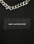 BLACK CHAIN TEE