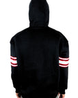 12 COLLEGE BLACK HOODIE