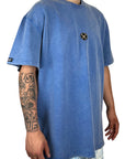 BLUE WASHED TEE