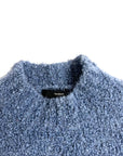 BLUE WOOL SWEATER