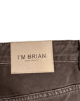 BROWN CARPENTER DENIM