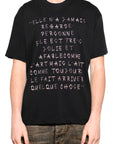 REGARDE BLACK TEE