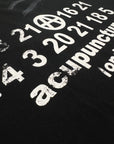 ACU CALENDAR T-SHIRT BLACK