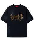 KNIFE MARK T-SHIRT BLACK