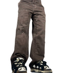 BROWN CARPENTER DENIM