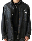 LINES PLATED SHIRT