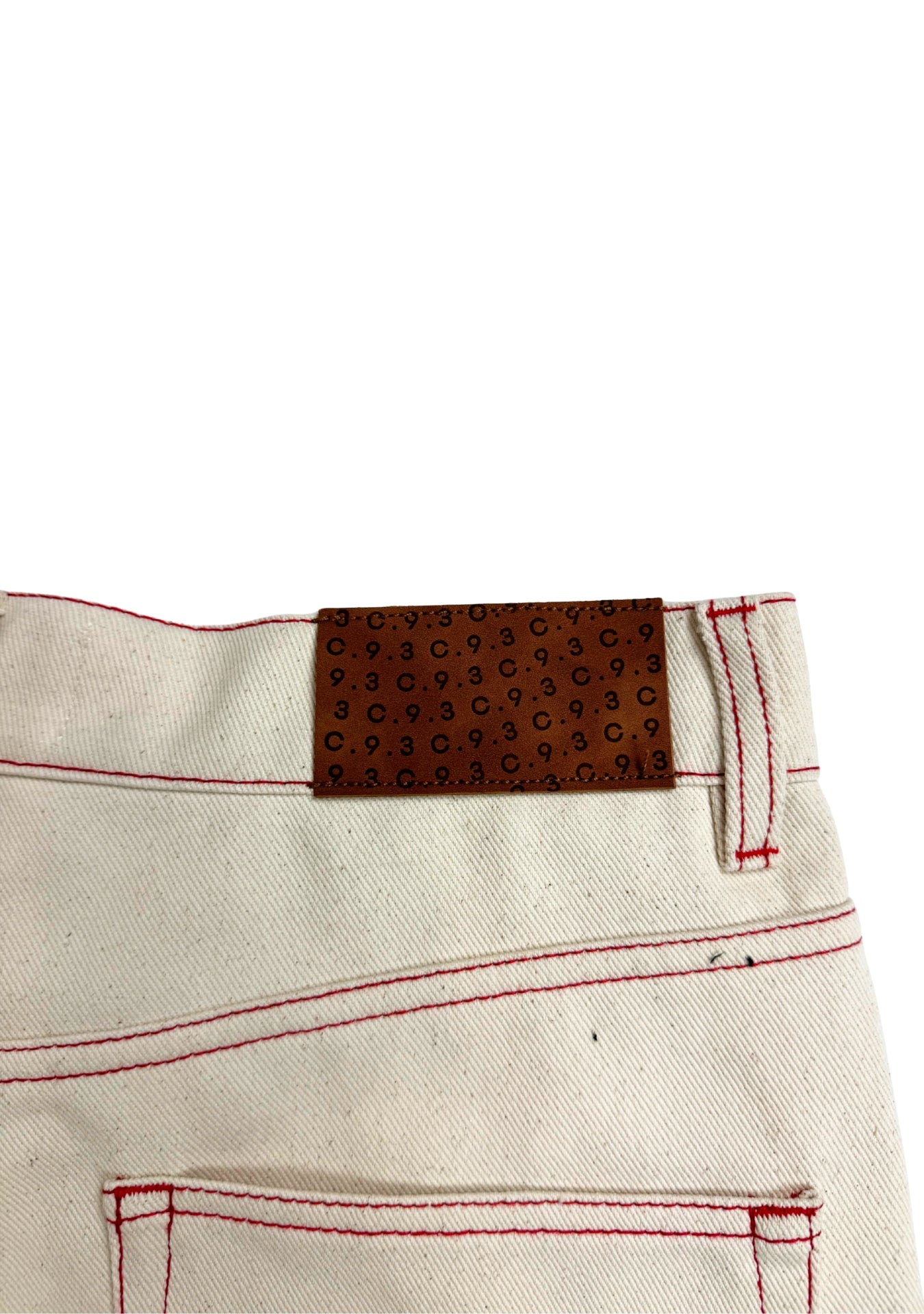 RED STITCHING BAGGY