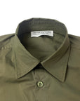 GREEN SHIRT DOUBLE POCKET