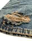 SHORTS BLUE SANDBLAST BROWN