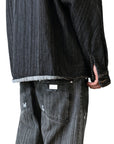 LINES PLATED SHIRT
