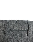 GREY WOOL MIXED CARGO PANTS