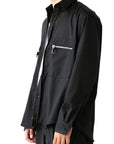 DOUBLE ZIP SHIRT