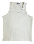 WHITE MILANO STICH TANK