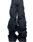BLACK BAGGY OVER ADJUSTABLE