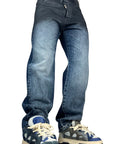 BAGGY OVER BLUE PLATING BLACK