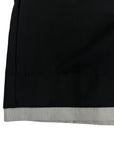 BLACK STRIPED SHORTS