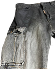GREY CARGO WITH BLACK PLATING