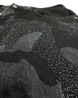 SHORTS BLACK DIRTY PIXEL CAMO