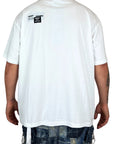 WHITE CHAIN TEE