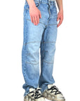 KNEE BRACE BLUE WASH BAGGY