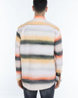 ORANGE LINES SHIRT