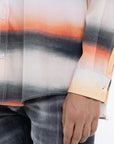 ORANGE LINES SHIRT